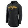 Army Black Knights Nike 2026 West Point Classic Collection Dri-FIT Hooded Long Sleeve T-Shirt - Black - Side View