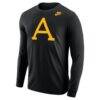 Army Black Knights Nike 2026 West Point Classic Collection Long Sleeve T-Shirt - Black - Side View