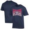 Arizona Wildcats Champion Team Zoom T-Shirt - Navy - Front View