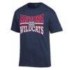 Arizona Wildcats Champion Team Zoom T-Shirt - Navy - Side View