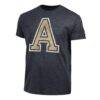 Army Black Knights Champion Vintage Triumph Tri-Blend T-Shirt - Black - Side View