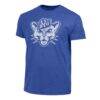 BYU Cougars Champion Vintage Triumph Tri-Blend T-Shirt - - Side View