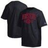Indiana Hoosiers Champion Established Tradition Heavyweight T-Shirt - Black - Front View
