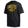Iowa Hawkeyes Champion Established Tradition Heavyweight T-Shirt - Black - Side View