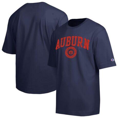 Auburn Tigers Champion Scholar All-Star T-Shirt - Navy - Front View