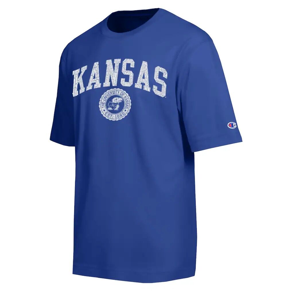 Kansas Jayhawks Champion Scholar All-Star T-Shirt - Royal
