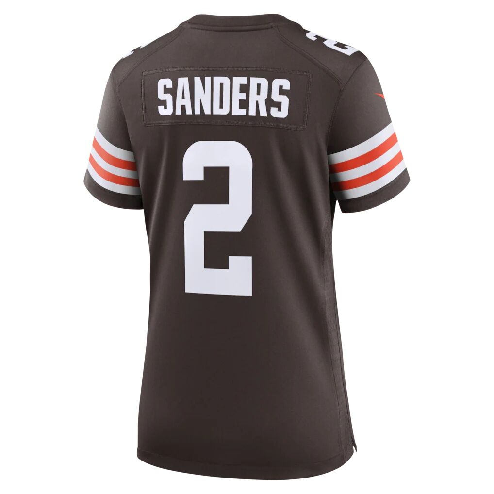 Shedeur Sanders Cleveland Browns Nike Women's Team Game Jersey