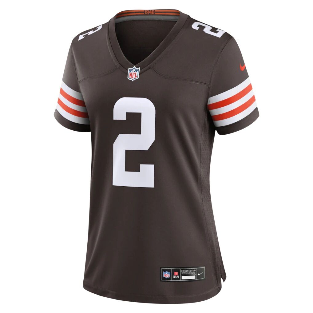Shedeur Sanders Cleveland Browns Nike Women's Team Game Jersey