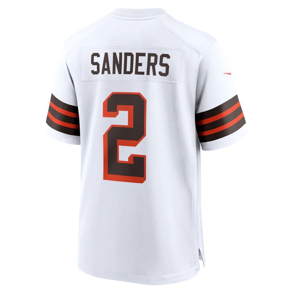Shedeur Sanders Cleveland Browns Nike Alternate Game Jersey
