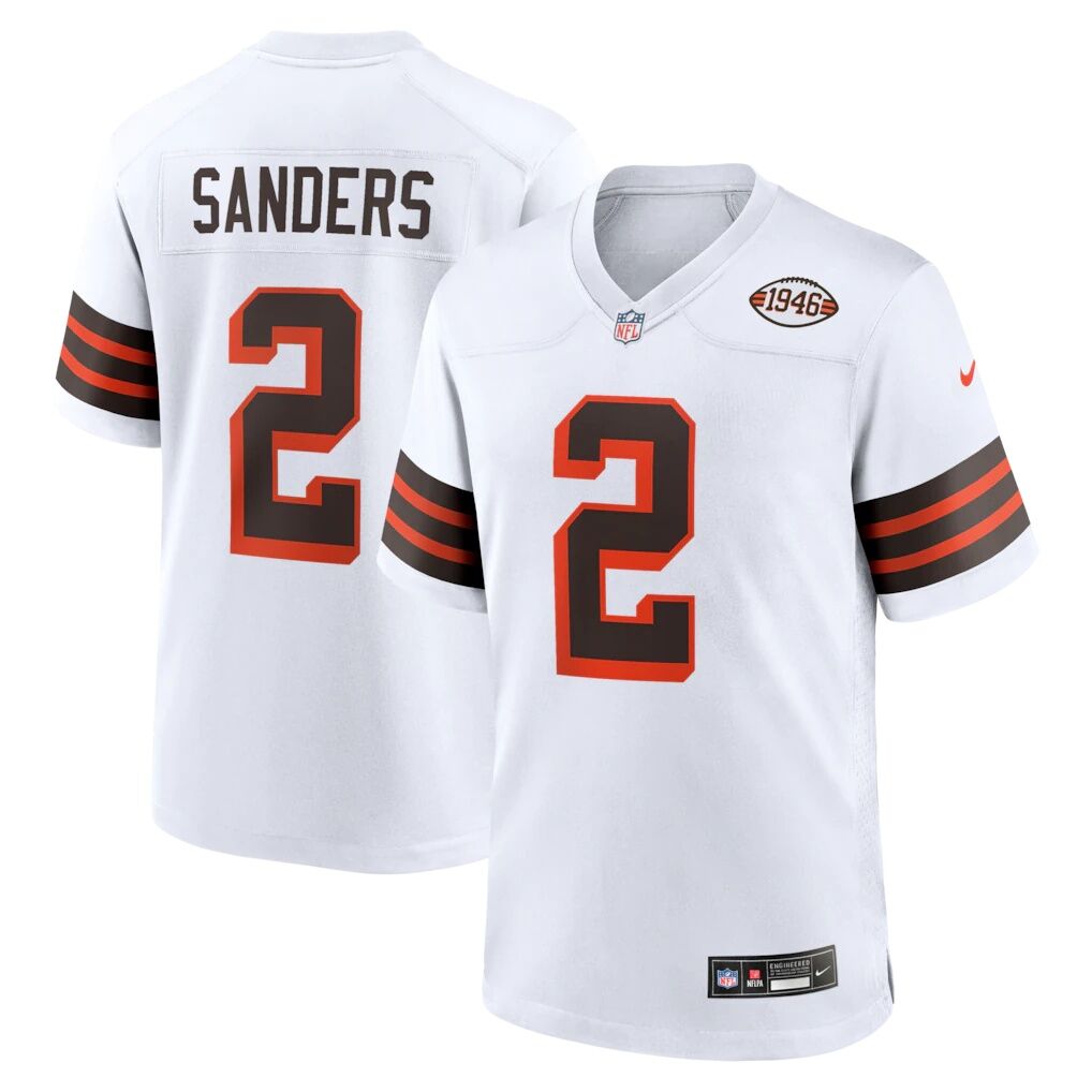 Shedeur Sanders Cleveland Browns Nike Alternate Game Jersey