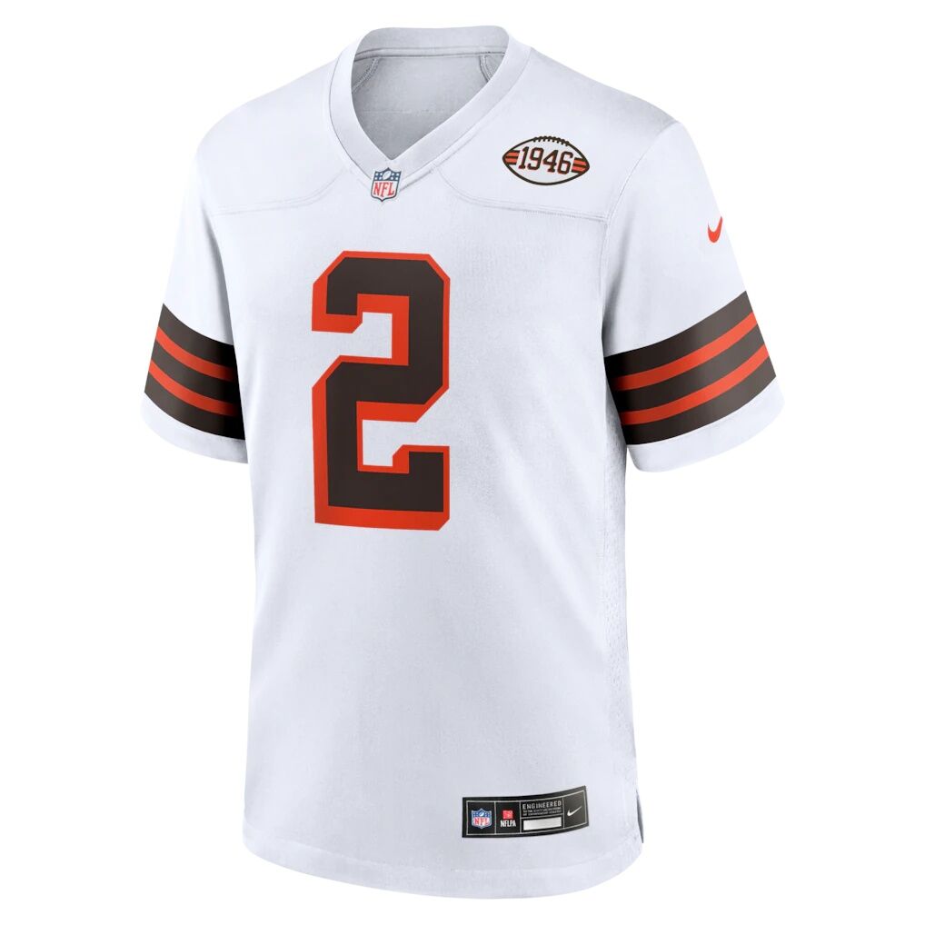 Shedeur Sanders Cleveland Browns Nike Alternate Game Jersey