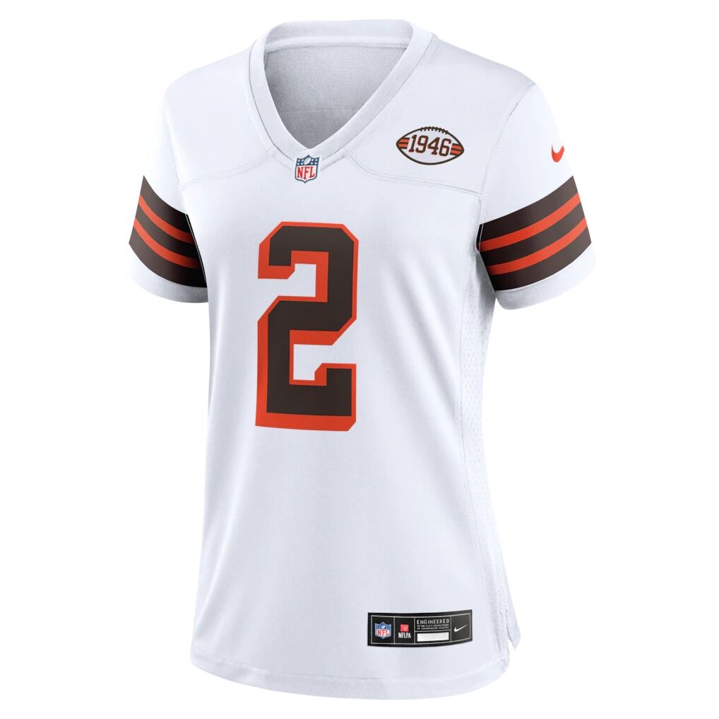 Shedeur Sanders Cleveland Browns Nike Women's Alternate Game Jersey