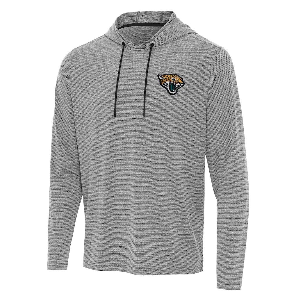 Jacksonville Jaguars Antigua Changeover Hoodie - Heather Black