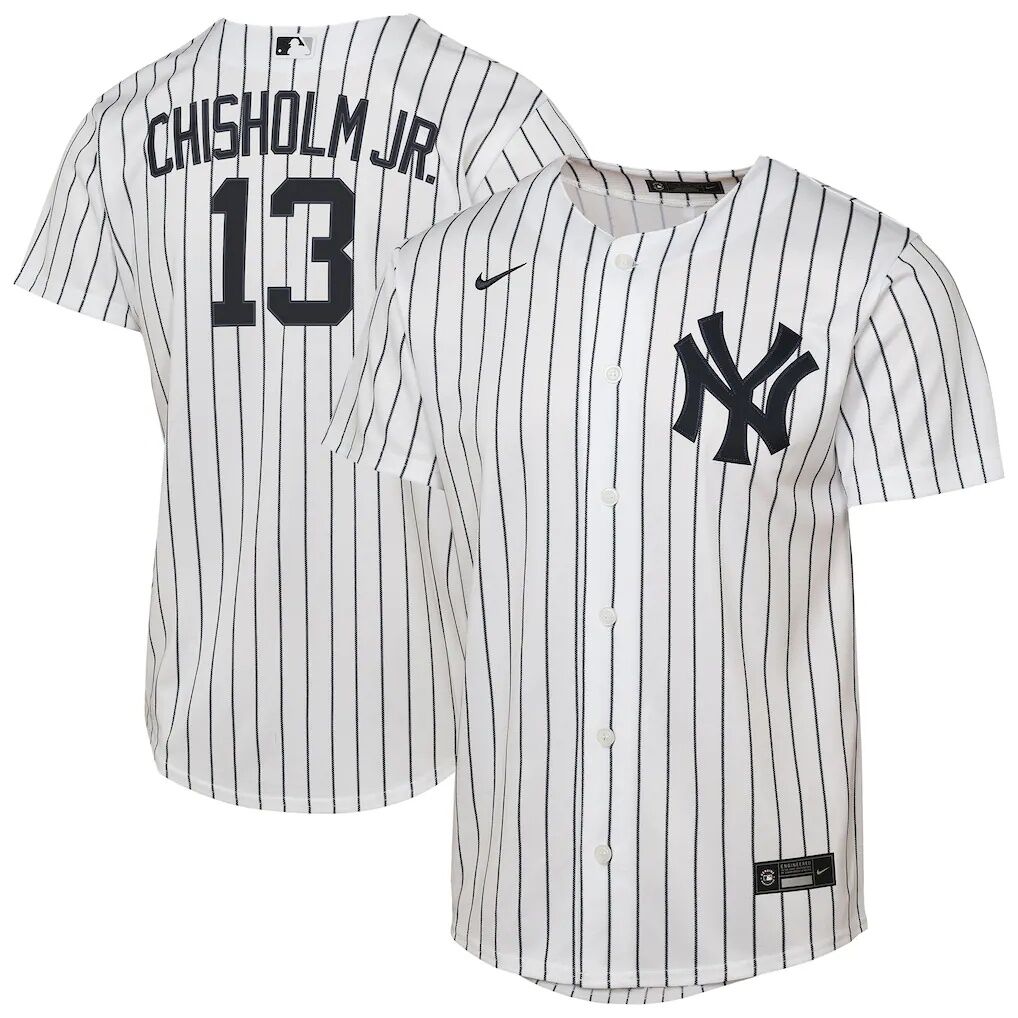 Jazz Chisholm Jr. New York Yankees Nike Youth Home Replica Jersey