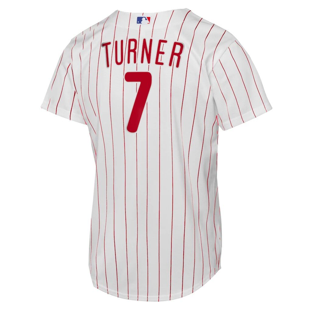 Trea Turner Philadelphia Phillies Nike Youth Home Replica Jersey