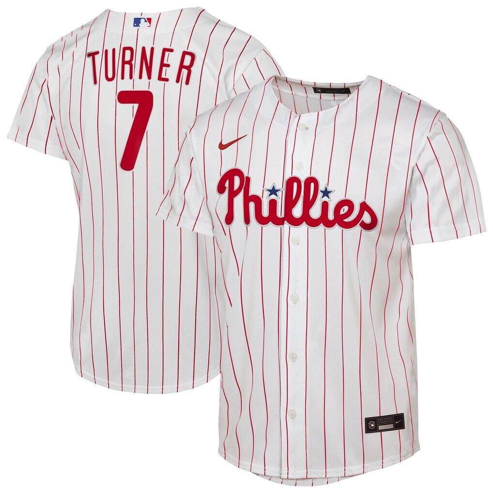Trea Turner Philadelphia Phillies Nike Youth Home Replica Jersey