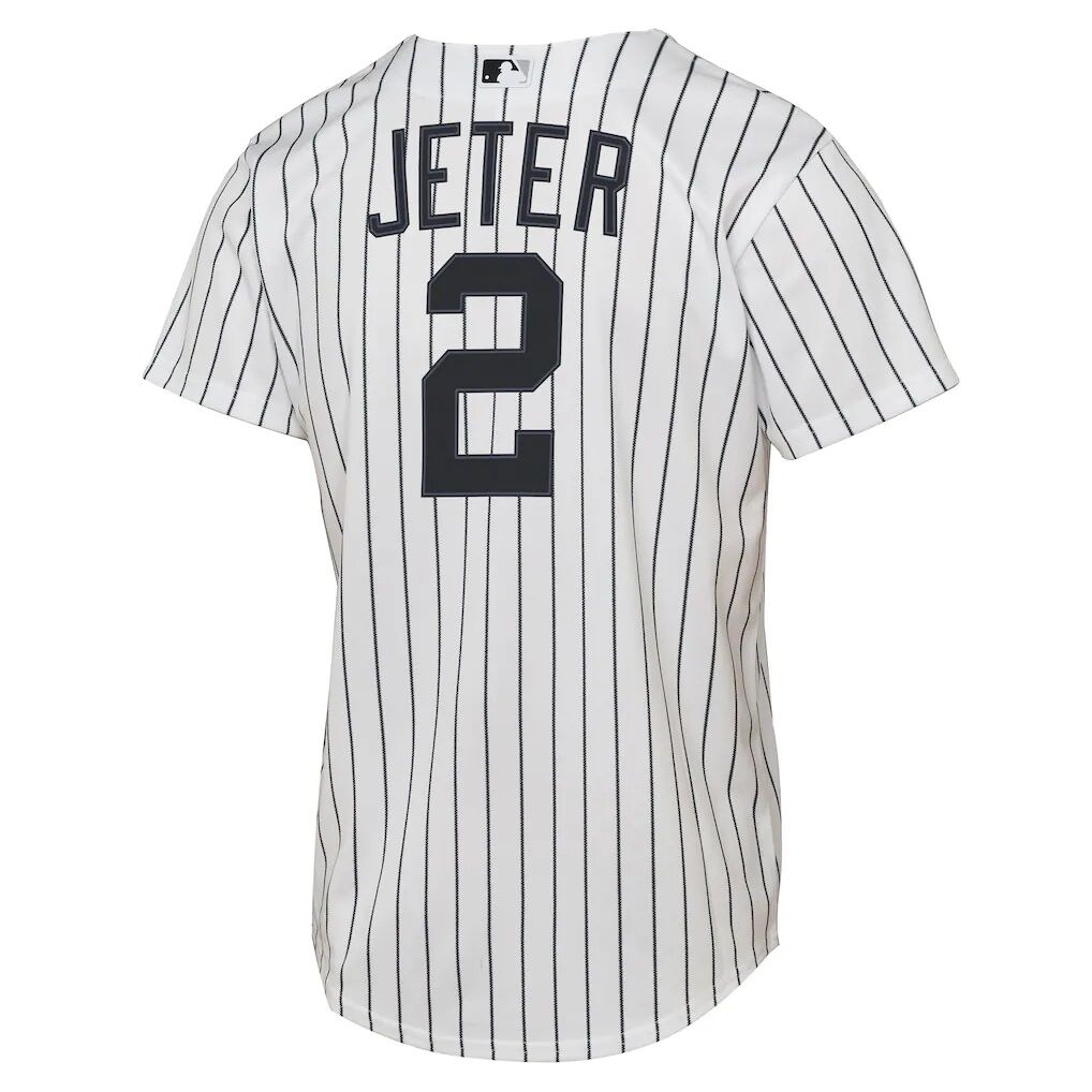 Derek Jeter New York Yankees Nike Youth Home Replica Jersey