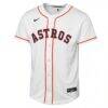 Jose Altuve Houston Astros Nike Youth Home Replica Jersey - White - Side View