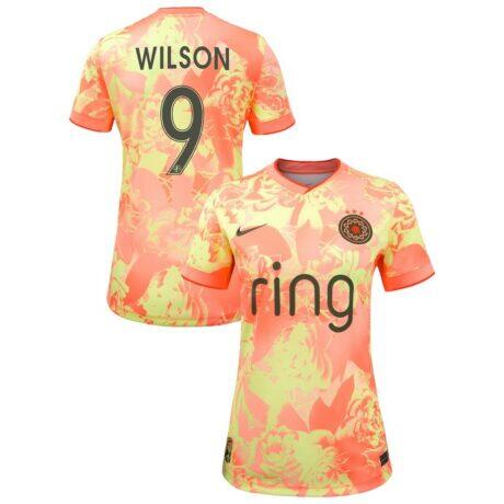 Sophia Wilson Portland Thorns FC Nike Unisex 2026 Stadium Replica Jersey - Yellow - Front View