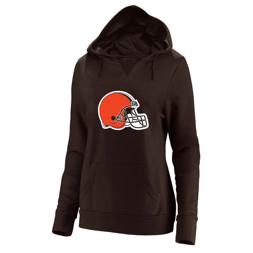 Shedeur Sanders Cleveland Browns Fashion7 Women's Plus Size Player Name & Number Notch Neck Hoodie