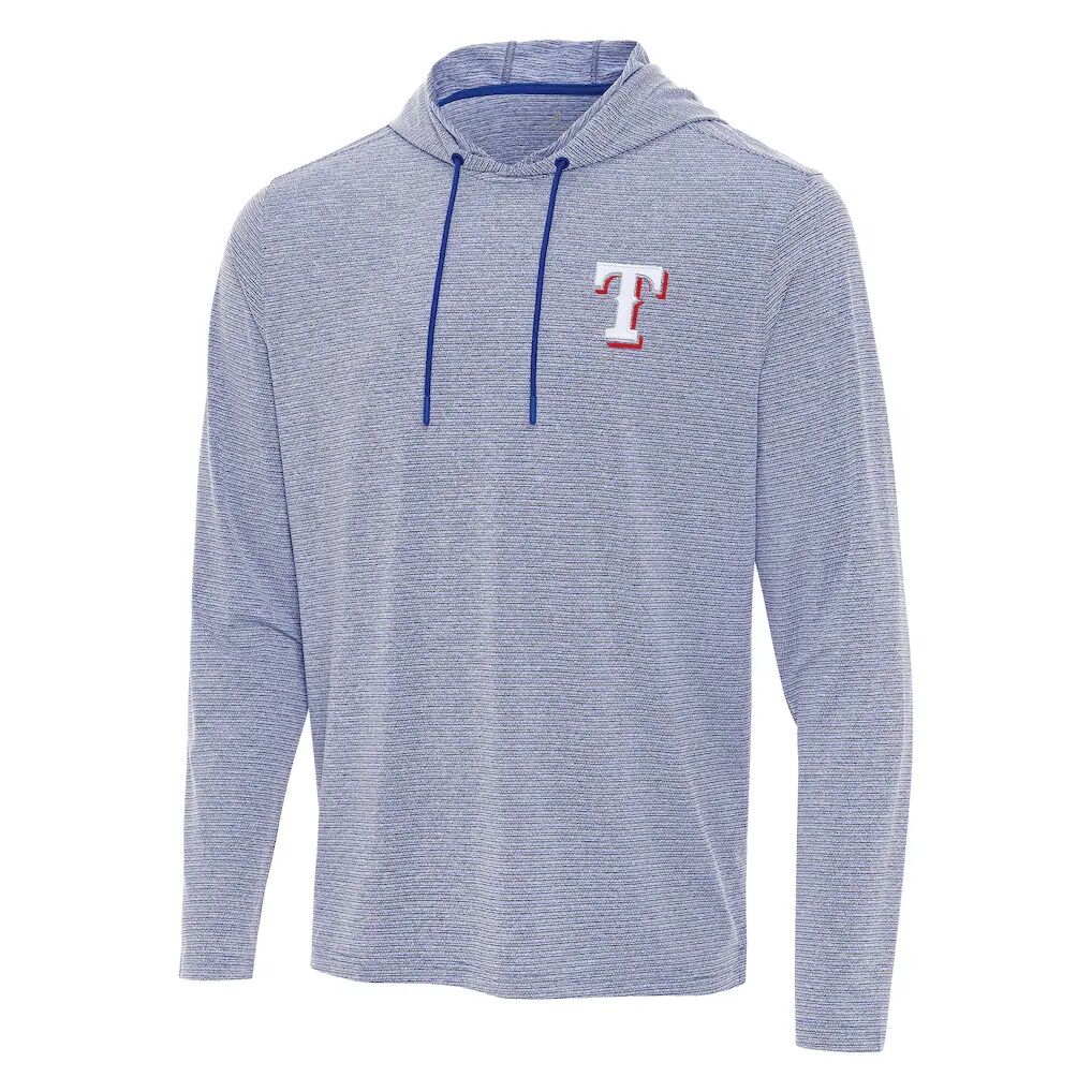 Texas Rangers Antigua Changeover Hoodie – Heather Royal