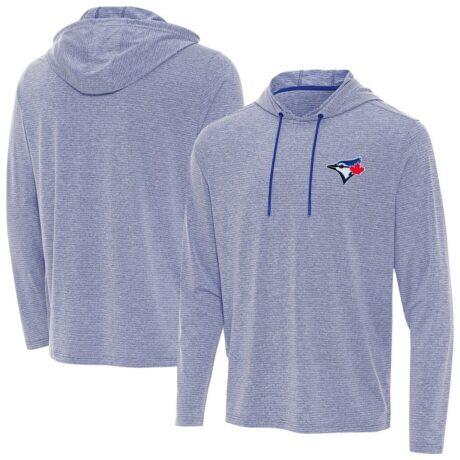 Toronto Blue Jays Antigua Changeover Hoodie - - Front View