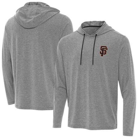 San Francisco Giants Antigua Changeover Hoodie - - Front View