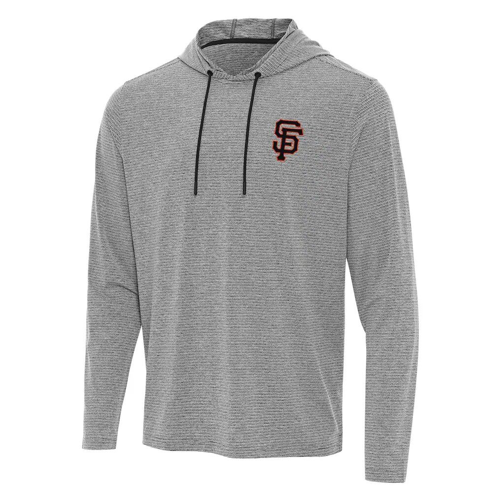 San Francisco Giants Antigua Changeover Hoodie – Heather Black