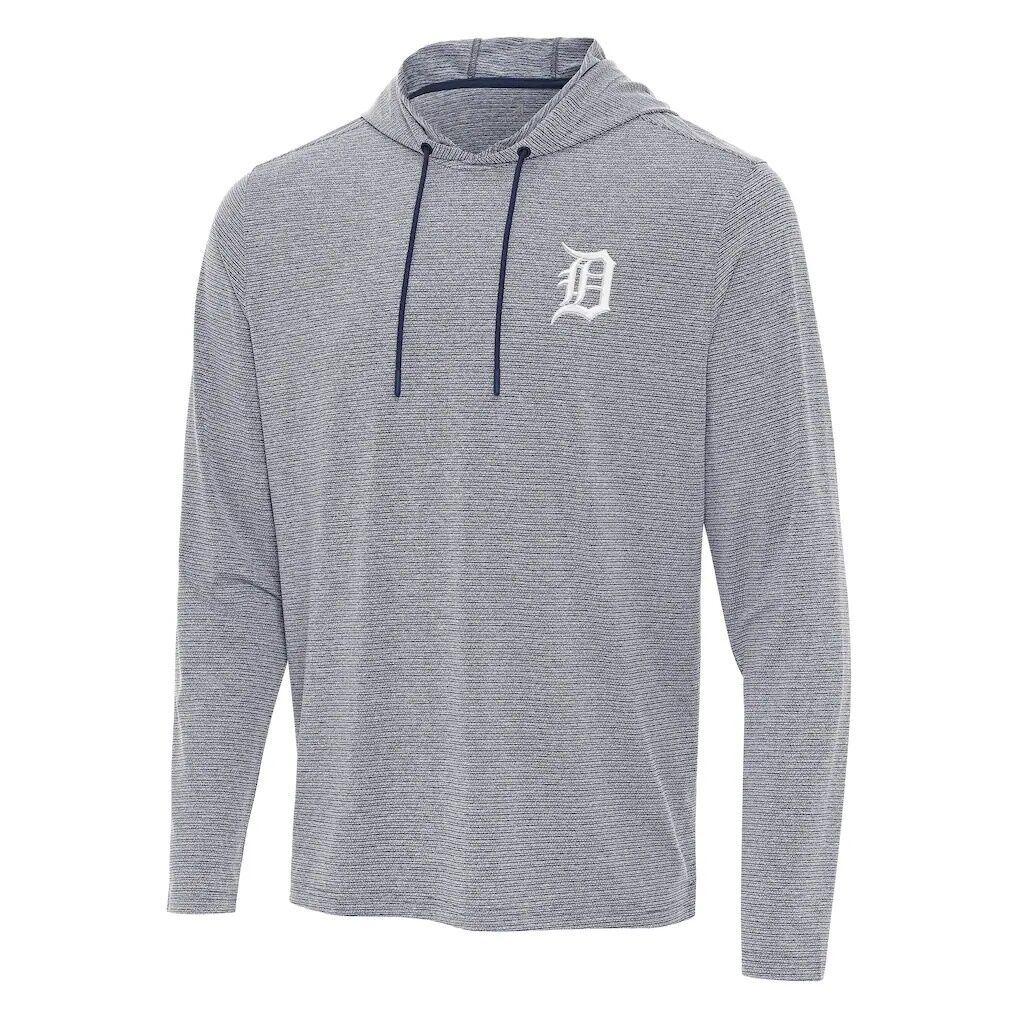Detroit Tigers Antigua Changeover Hoodie – Heather Navy