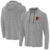 Baltimore Orioles Antigua Changeover Hoodie - - Front View