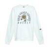 Vegas Golden Knights Hype and Vice Women's Action Mascot Oversized Sweatshirt - White - Front View