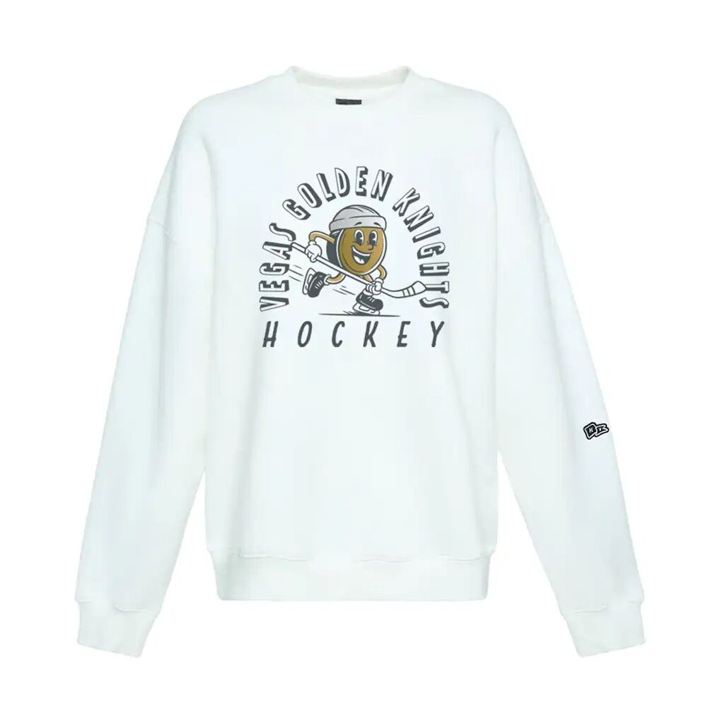 Vegas Golden Knights Hype and Vice Women's Action Mascot Oversized Sweatshirt