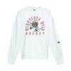 Minnesota Wild Hype and Vice Women's Action Mascot Oversized Sweatshirt - White - Front View