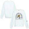 Pittsburgh Penguins Hype and Vice Women's Action Mascot Oversized Sweatshirt - White - Front View