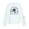 Tampa Bay Lightning Hype and Vice Women's Action Mascot Oversized Sweatshirt - White - Side View