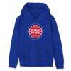 Detroit Pistons Outerstuff Preschool Primary Logo Hoodie - Blue - Front View