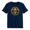 Denver Nuggets Outerstuff Preschool Primary Logo T-Shirt - Navy - Front View