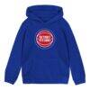 Detroit Pistons Outerstuff Toddler Primary Logo Hoodie - Blue - Front View