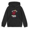 Miami Heat Outerstuff Toddler Primary Logo Hoodie - Black - Front View