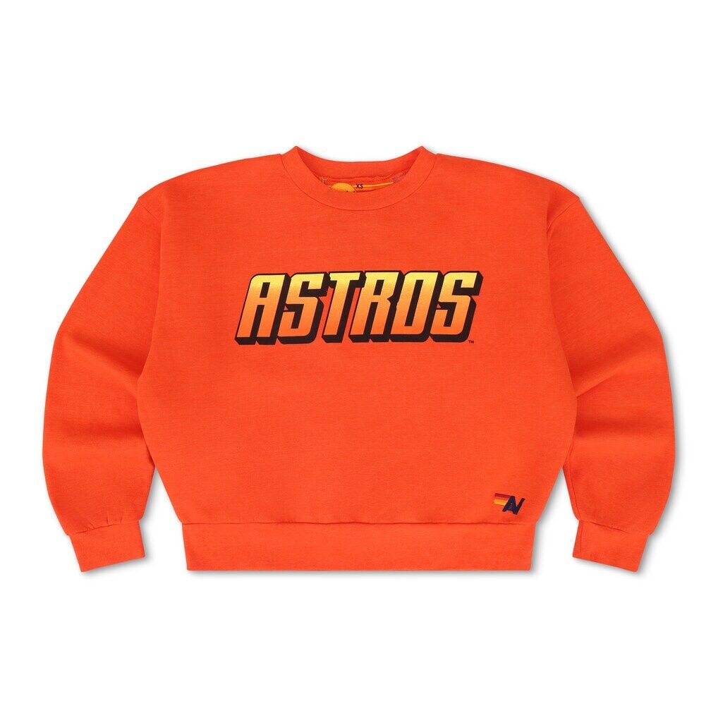 Houston Astros Aviator Nation x MLB Unisex Relaxed Tri-Blend Sweatshirt