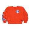 Detroit Tigers Aviator Nation x MLB Unisex Relaxed Tri-Blend Sweatshirt - Orange - Front View