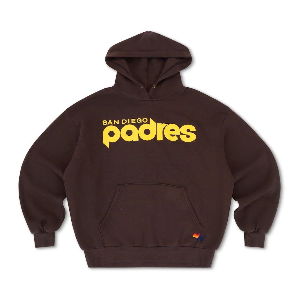 San Diego Padres Aviator Nation x MLB Unisex Relaxed Tri-Blend Hoodie