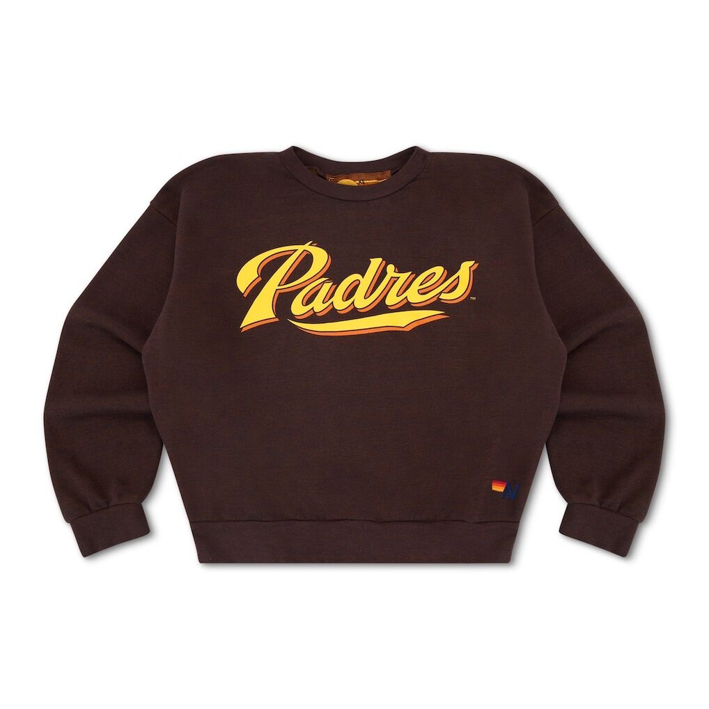 San Diego Padres Aviator Nation x MLB Unisex Relaxed Tri-Blend Sweatshirt
