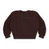 San Diego Padres Aviator Nation x MLB Unisex Relaxed Tri-Blend Sweatshirt - Brown - Side View