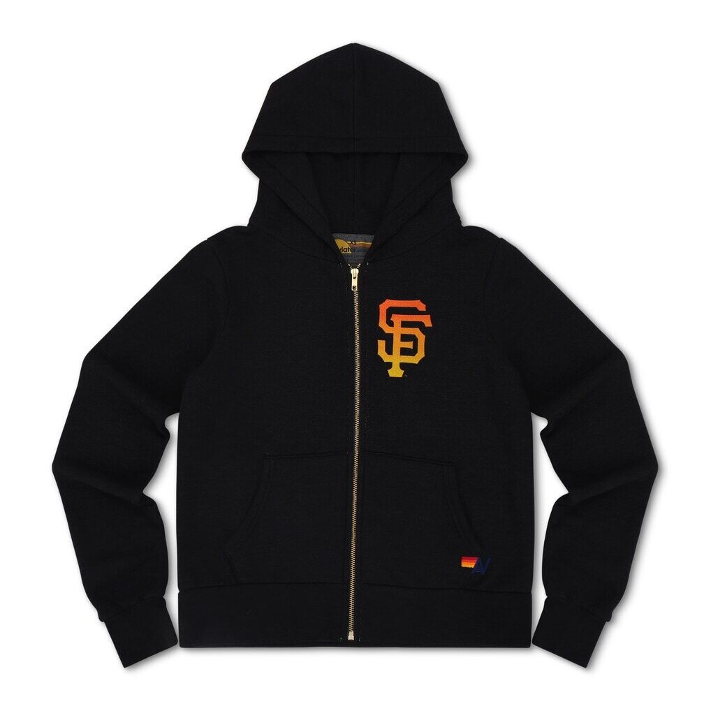 San Francisco Giants Aviator Nation x MLB Unisex Tri-Blend Full-Zip Hoodie