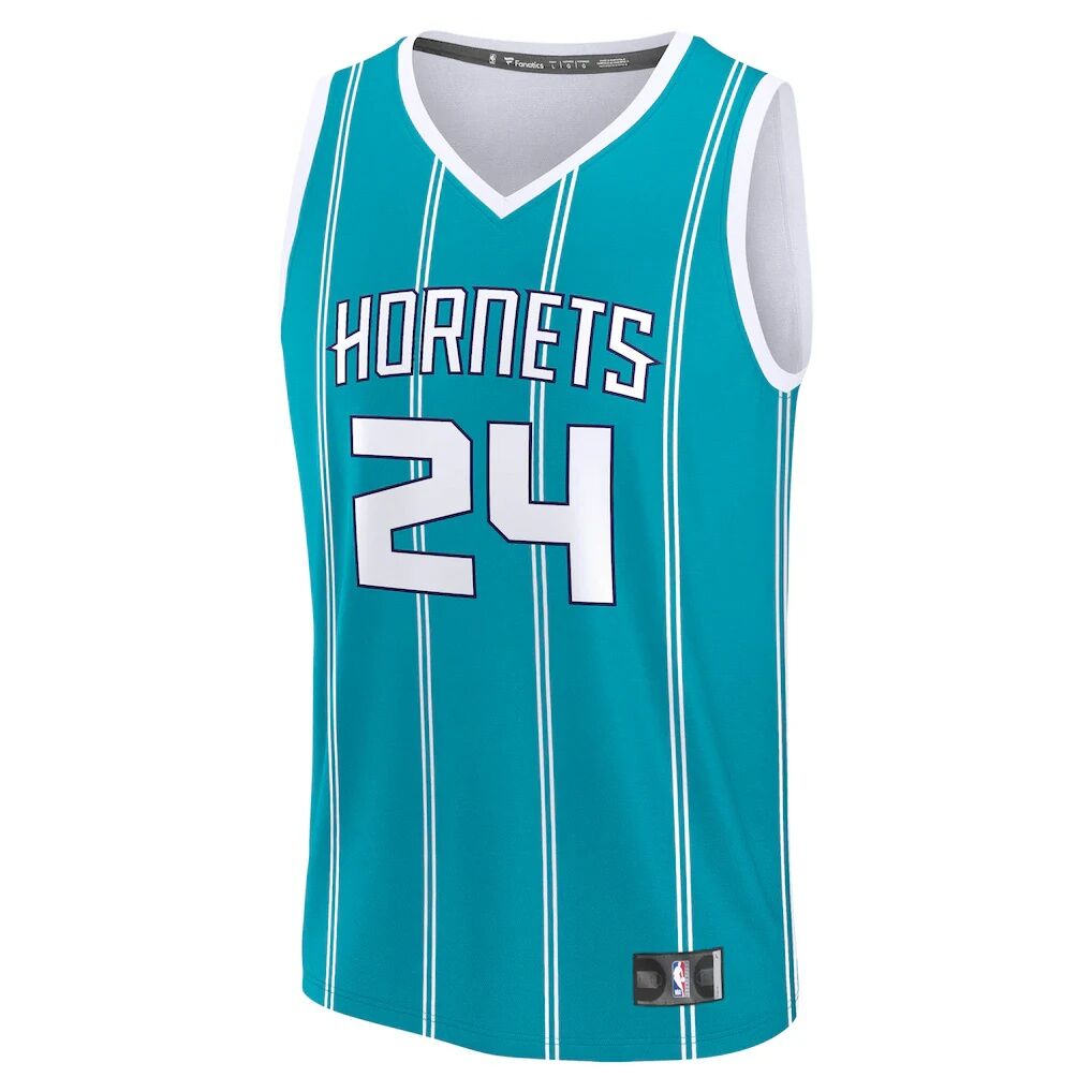 Brandon Miller Charlotte Hornets Fashion7 Fast Break Replica Jersey – Icon Edition