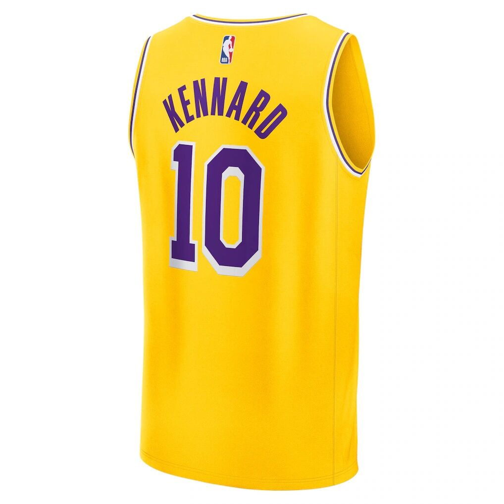 Luke Kennard Los Angeles Lakers Fashion7 Fast Break Replica Jersey - Icon Edition