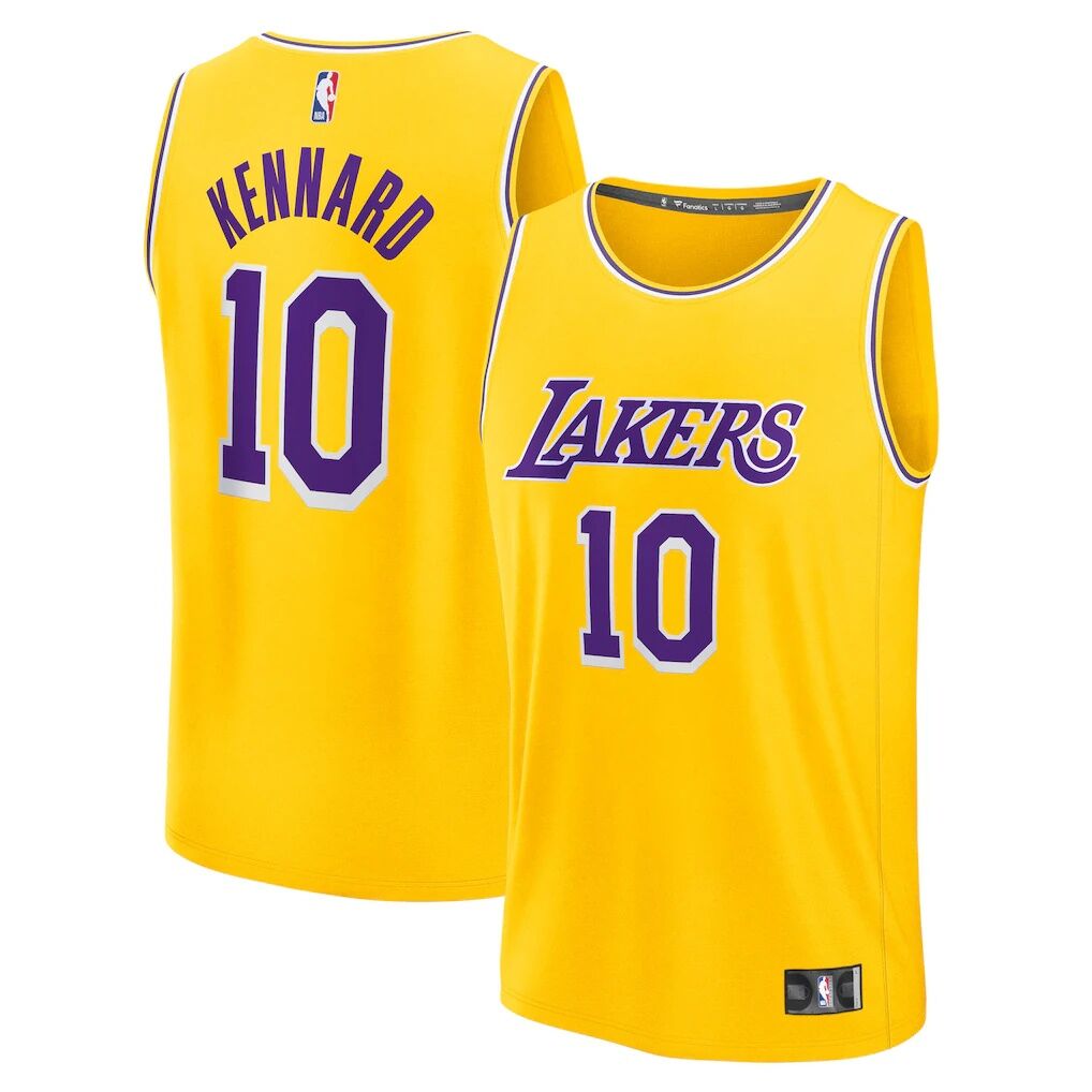Luke Kennard Los Angeles Lakers Fashion7 Fast Break Replica Jersey - Icon Edition