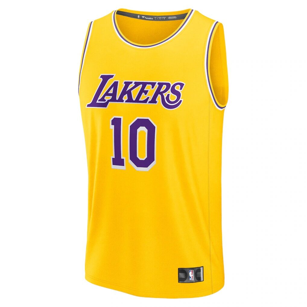 Luke Kennard Los Angeles Lakers Fashion7 Fast Break Replica Jersey - Icon Edition