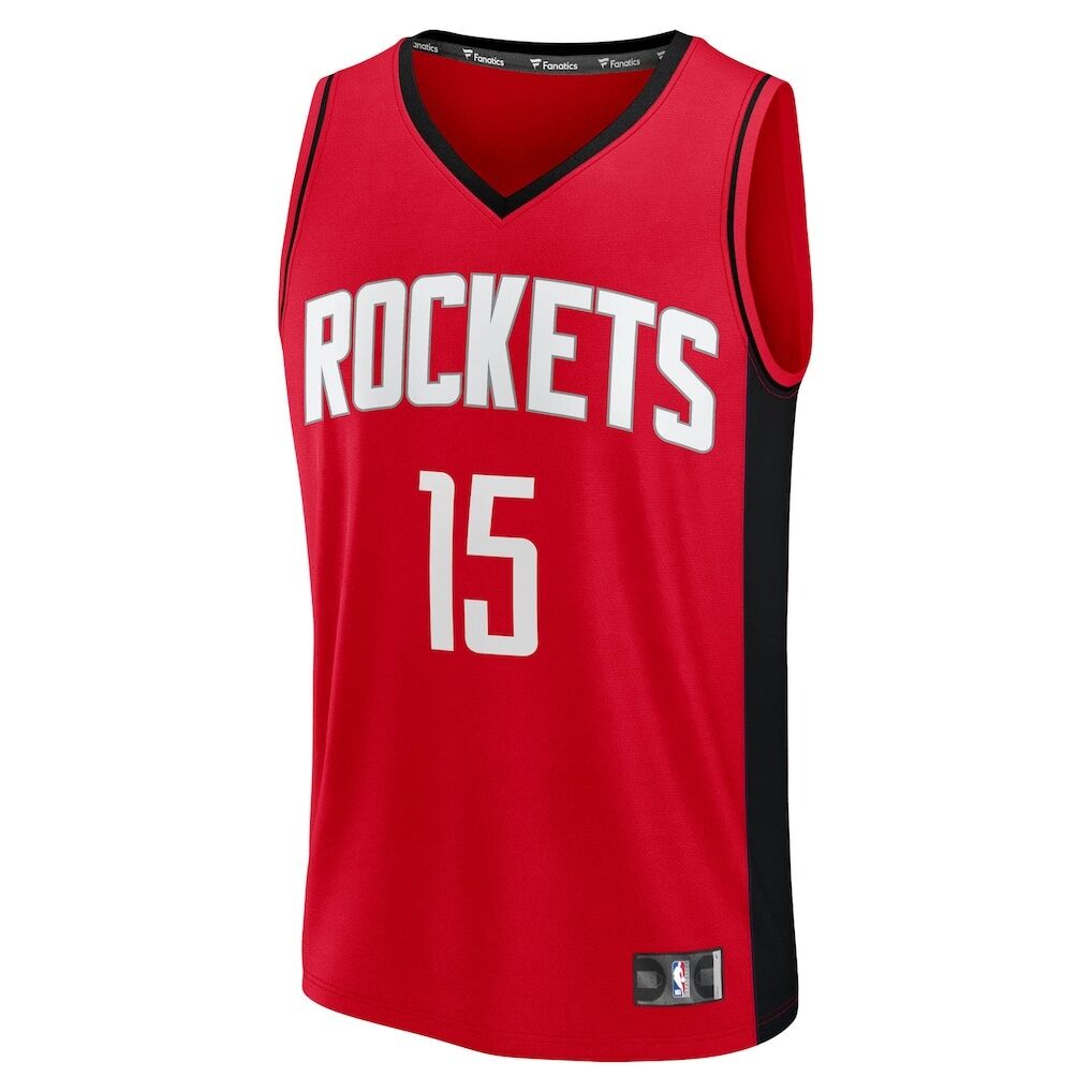 Reed Sheppard Houston Rockets Fashion7 Fast Break Replica Jersey – Icon Edition